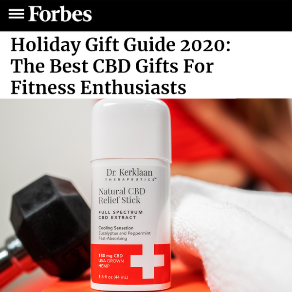 Forbes magazine Best Gifts for Fitness Enthusiasts