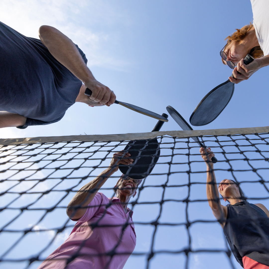 Pickleball injury prevention tips—how warm-ups, strength training, and CBD topicals can help reduce pain, inflammation, and muscle soreness.